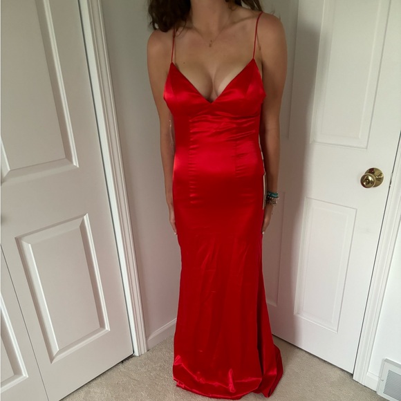 Red Prom Dress - Picture 2 of 3